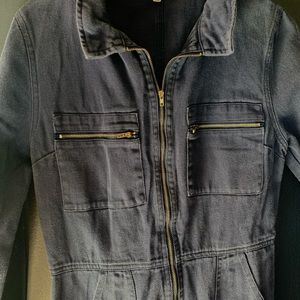 Navy boiler suit